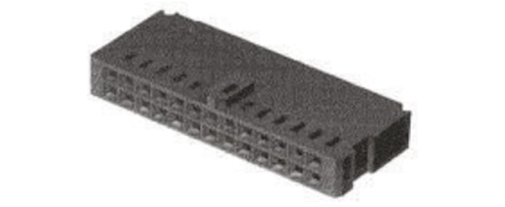 TE Connectivity, AMPMODU MOD IV Female Connector Housing, 2.54mm Pitch, 16 Way, 2 Row