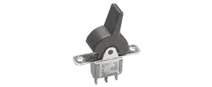 TE Connectivity SPDT, (On)-Off-(On) Rocker Switch Panel Mount