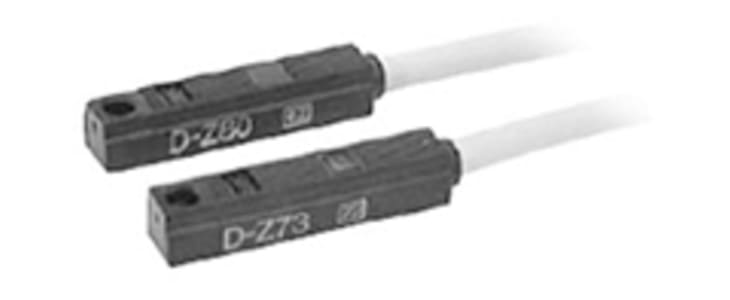 SMC Reed Pneumatic Switch, D-Z7 Series, 100V ac, with LED indicator