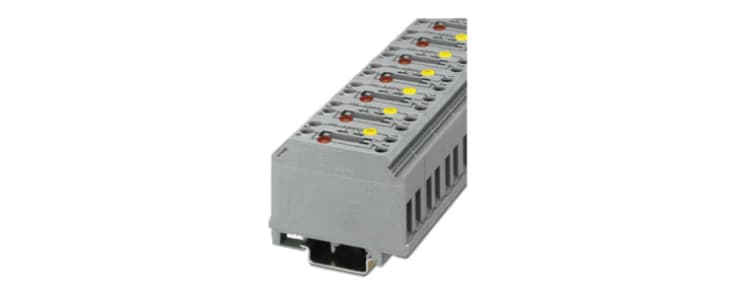 Phoenix Contact 10.16mm Pitch 5 Way Pluggable Terminal Block, Plug, Spring Cage Termination
