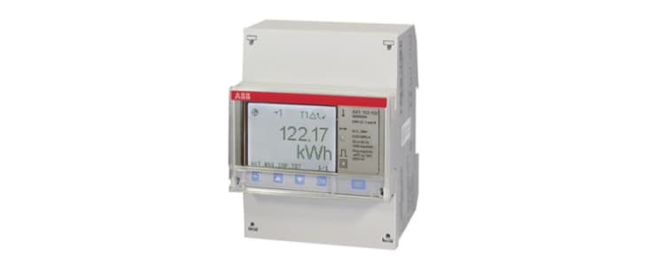 ABB 1 Phase LCD Energy Meter, Type Electromechanical