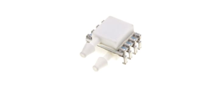 TE Connectivity Piezoresistive Pressure Sensor, 10psi Operating Max, PCB Mount, 8-Pin, 300psi Overload Max, Dual