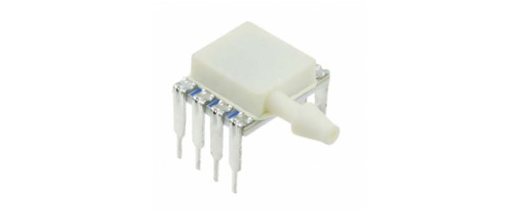 TE Connectivity Absolute Pressure Sensor, 15psi Operating Max, PCB Mount, 8-Pin, 300psi Overload Max, SSP