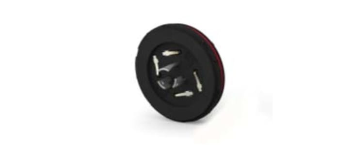 TE Connectivity 81mm Diameter LED Holder for use with Light Controller