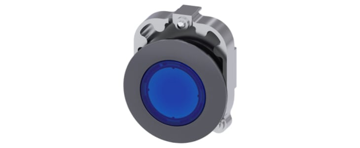 Siemens Blue Pilot Light, 30mm Cutout SIRIUS ACT Series