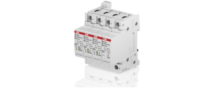 ABB, OVR Surge Protection Device 275 V Maximum Voltage Rating 40kA Maximum Surge Current Surge Protection Device