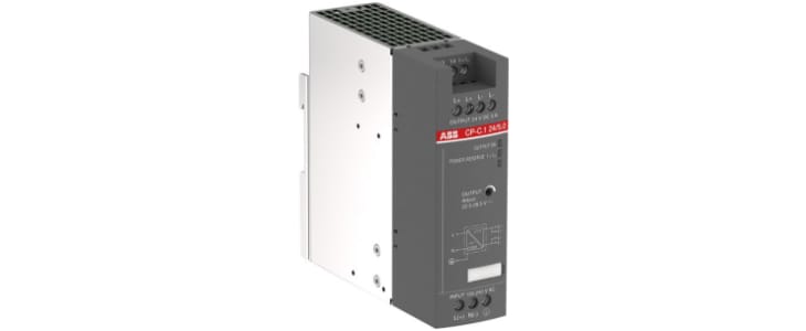 ABB CP-C.1 Switch Mode DIN Rail Power Supply, 85 → 264V ac ac, dc Input, 24V dc dc Output, 5A Output, 120W