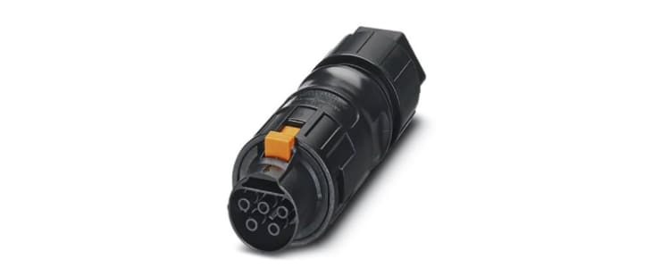 Phoenix Contact PRC 5-TC-FS6 8-21 Series, Male, Cable Mount Solar Connector, Cable CSA, 1.5 → 6mm², Rated At