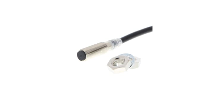 Omron E2E-NEXT Series Inductive Barrel-Style Proximity Sensor, M8 x 1, 4 mm Detection, PNP Output, 10 → 30 V dc,
