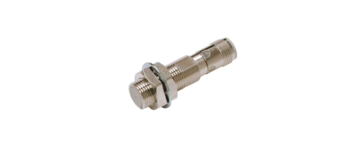 Omron E2E-NEXT Series Inductive Barrel-Style Proximity Sensor, M12 x 1, 4 mm Detection, PNP Output, 10 → 30 V