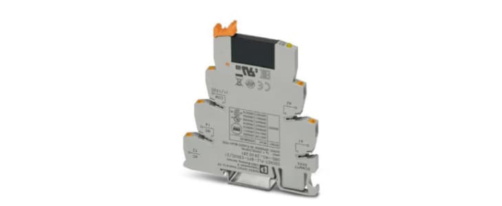 Phoenix Contact PLC Series Solid State Interface Relay, DIN Rail Mount