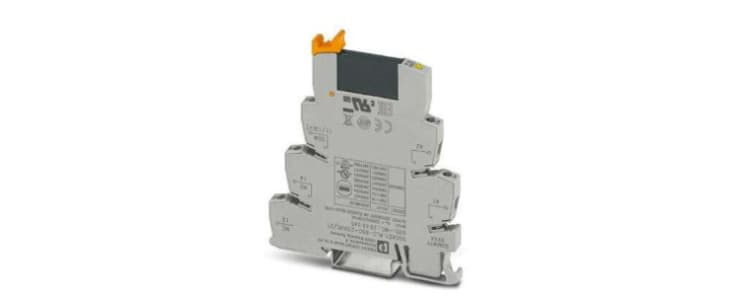 Phoenix Contact PLC Series Solid State Interface Relay, DIN Rail Mount