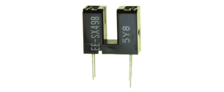 EE-SX498 Omron, Through Hole Slotted Optical Switch, Photo IC Output