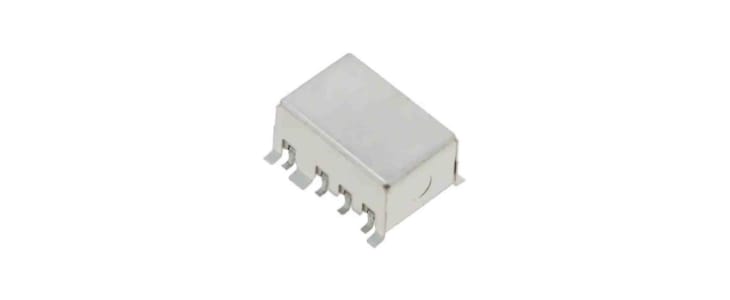 Omron Surface Mount High Frequency Relay, 12V dc Coil, 1GHz Max. Coil Freq., DPDT