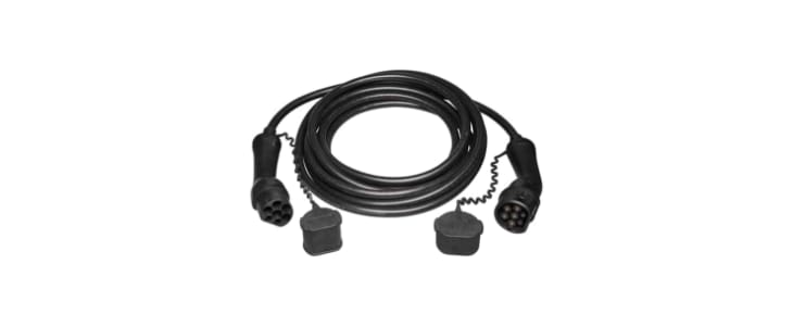 32 A Mode 3, Type 2 to Type 2, EV Charging Cable 7m