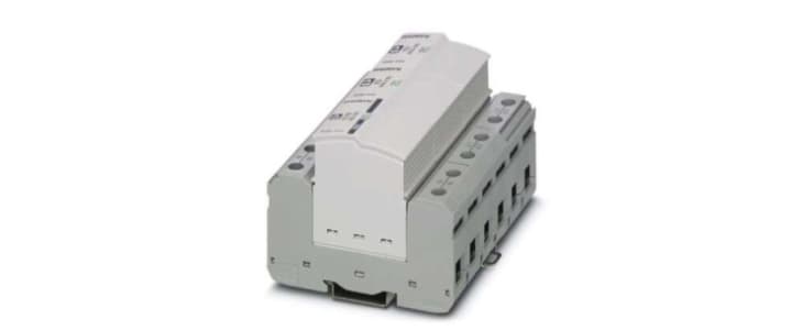 2 Phase Surge Protector, 50kA, DIN Rail Mount