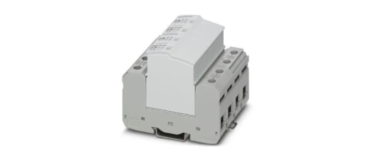 2 Phase Surge Protector, 100kA, DIN Rail Mount