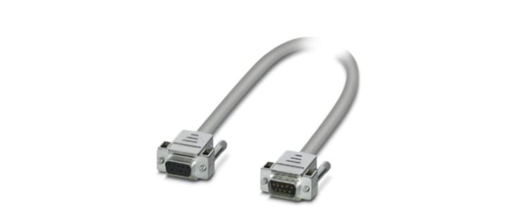 Phoenix Contact 9 Pin D-sub 9 Pin D-sub Serial Cable, 6m