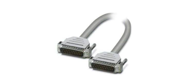 Phoenix Contact 25 Pin D-sub 25 Pin D-sub Serial Cable, 1.5m