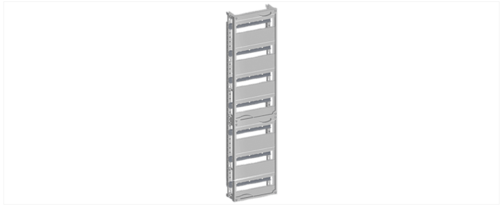 Siemens ALPHA 160/400 Series , 210 x 250 x 1050mm DIN Rail Enclosure Kit