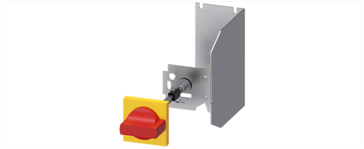 Siemens Handle for circuit breaker Size S2 Handle