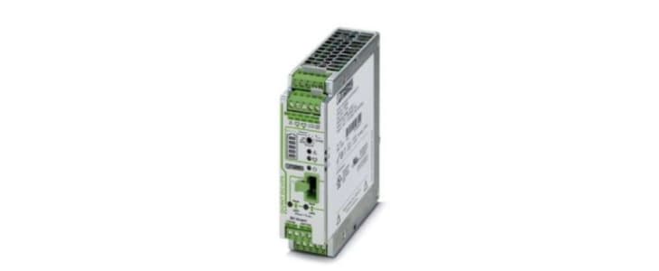 Phoenix Contact 24V dc Input DIN Rail Uninterruptible Power Supply (360W)