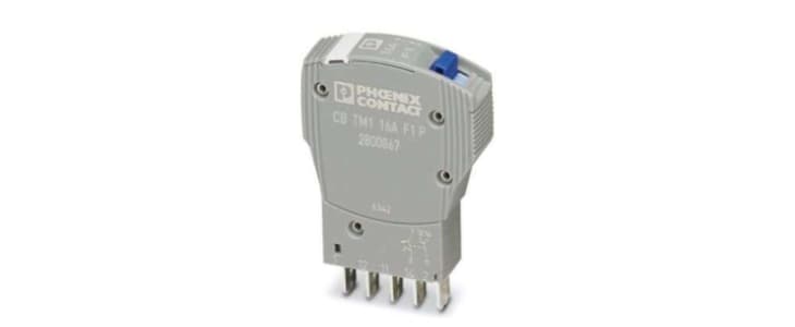 Phoenix Contact Thermomagnetic Device Circuit Breaker Thermal Circuit Breaker - CB Single Pole 50V dc Voltage Rating,