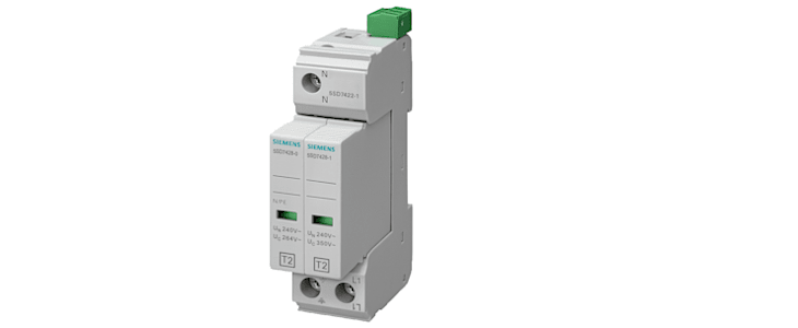 1 Phase Surge Protector, 25kA, DIN Rail Mount