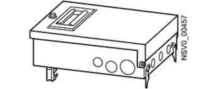 Siemens Cable Trunking Accessory, 320 x 205 x 160mm, BD2