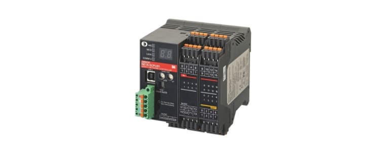 Omron NE1A Series Safety Controller, 16 Safety Inputs, 8 Safety Outputs, 24 V