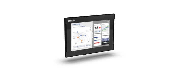 Omron 12.1in Industrial Monitor 1, 280 x 800 Touch Screen