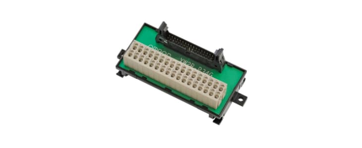 Omron DIN Rail Terminal Block, Spring Termination