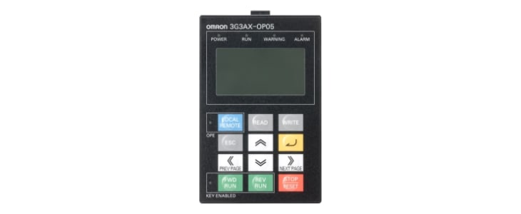 Omron 3G3AX 5 Line LCD Digital Operator