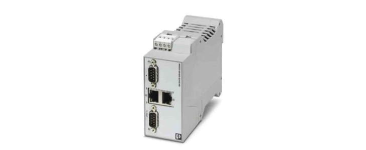 Serial Device Server, 2 Ethernet Port, 2 Serial Port, RS232, RS422, RS485 Interface