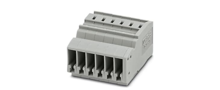 Phoenix Contact 5.2mm Pitch Pluggable Terminal Block, Receptacle