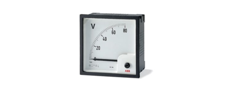 ABB VLM Series Analogue Voltmeter AC