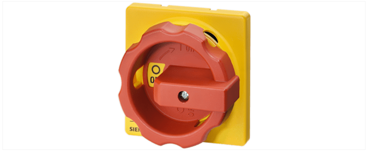 Siemens Front Rotary Operating Mechanism for Emergency Switching-Off Switch 3LD2