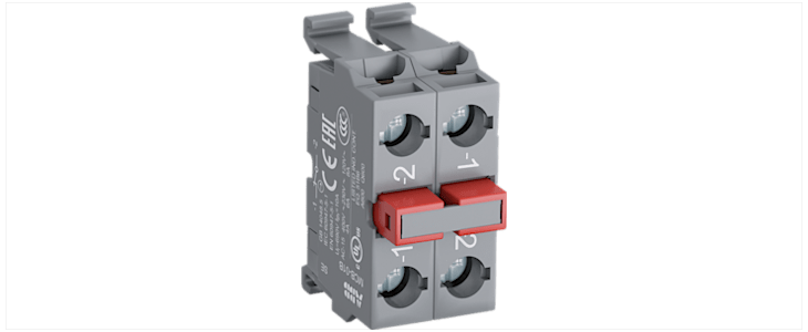 ABB MCB Series Contact Block, 690V, 2NO + 2NC