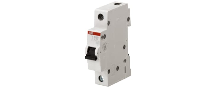 ABB Compact Home SH200 MCB, 1P Poles, 4A Curve C