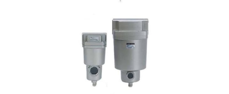 SMC 8.3 l/sec. G 1/4 Mist Separator, 0.01μm filtration