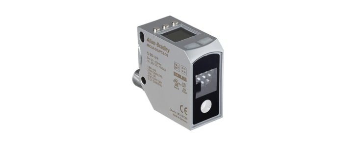 Allen Bradley Colour Sensors 18 → 32 mm, White LED IO-Link, NPN, PNP, 100 mA, 18 → 30 V, IP67, IP69