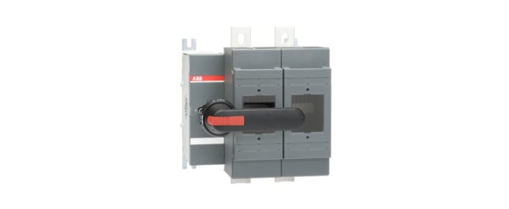 ABB Fuse Switch Disconnector, 2 Pole, 800A Fuse Current