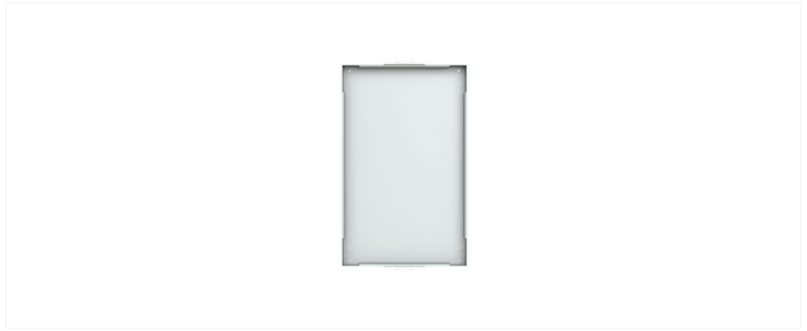 ABB GEMINI Series Plastic Door for Use with Enclosure, 600 x 375 x 230mm