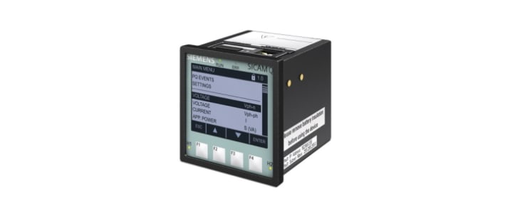 Siemens SICAM Q100 Power Quality Analyser, 10A Max, 690V Max