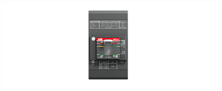 ABB, Tmax XT MCCB 3P 80A, Fixed Mount