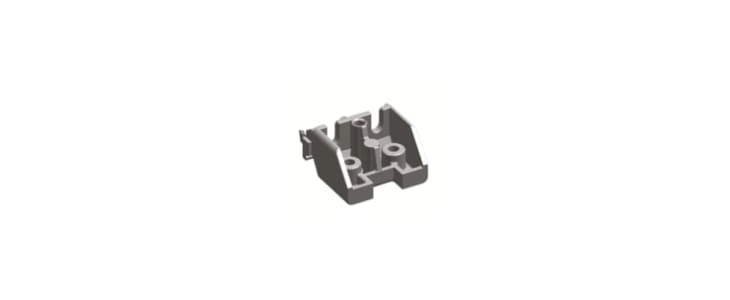 ABB Metal Mounting Bracket for Use with Cross Profile