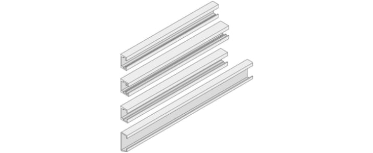 ABB Mounting Rail for Use with TriLine