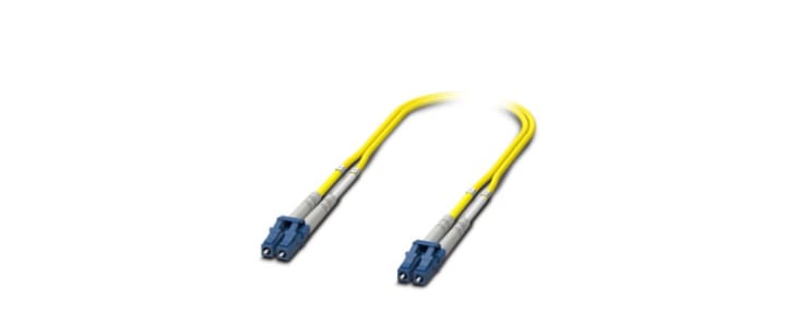 Phoenix Contact LC to LC OS2 Single Mode Fibre Optic Cable, 5m