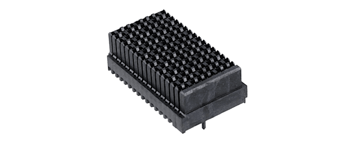 TE Connectivity, MULTIGIG RT 2 1.8mm Pitch High Speed Backplane Connector, Female, 16 Column, 9 Row, 144 Way