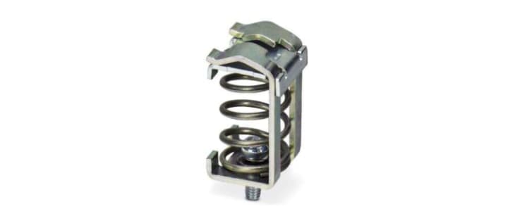Phoenix Contact, SKS 20-D Shield Connection Clamp for use with Conductive Mounting Plates